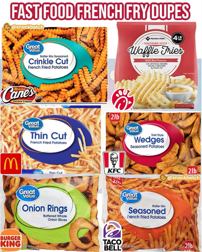 French Fry Dupes