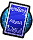 Blue Card Box Icon