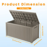 BSBDN180GLB2 新款180gal 浅咖尺寸图