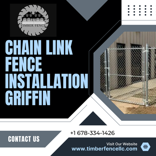 chain link fence installation Griffin.png