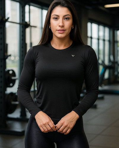 Camisas Térmica Feminina Voker Proteção Uv Bike Academia.jpg