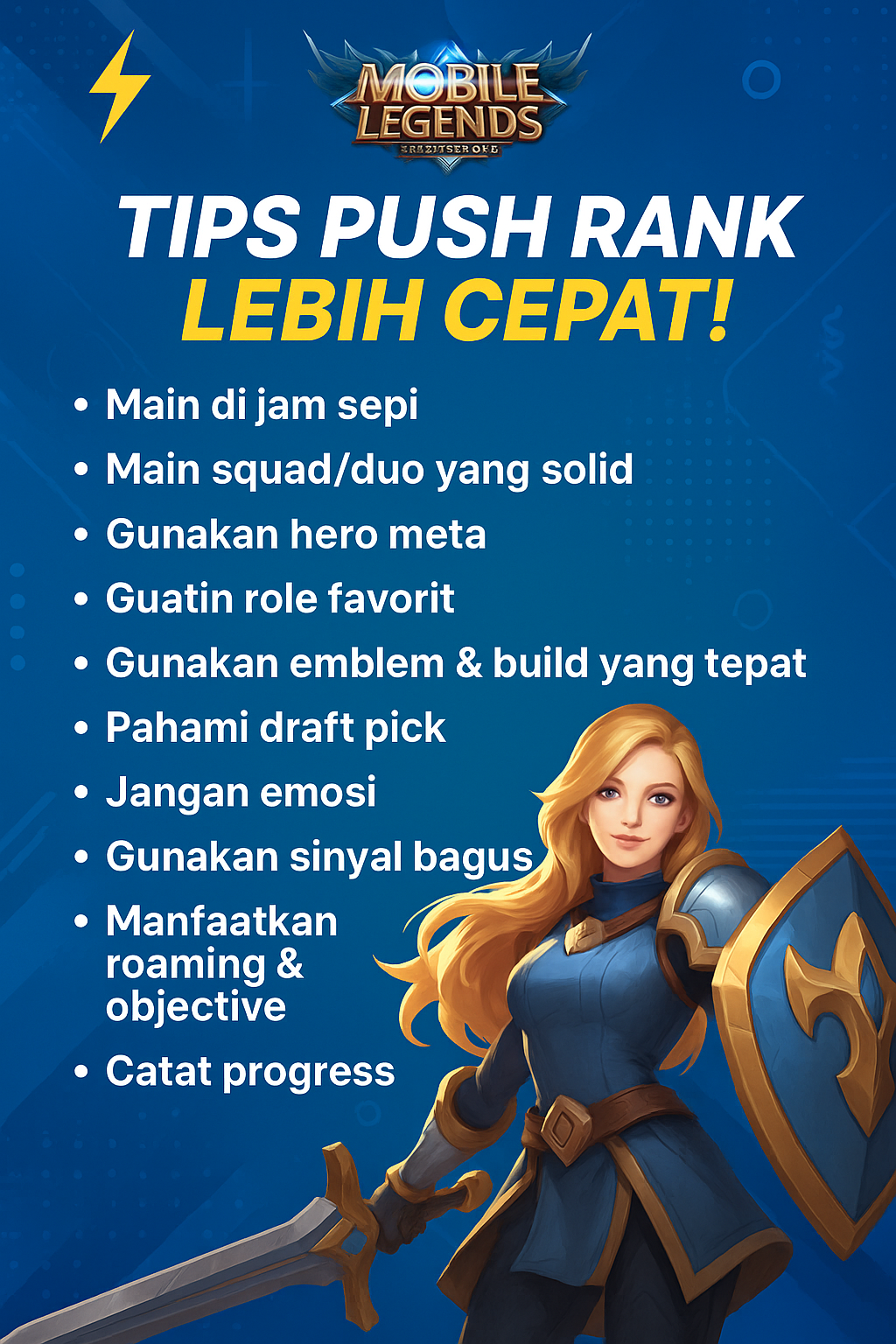 Tips Mobile Legends