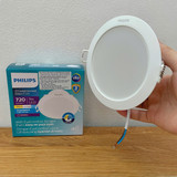 den downlight am tran doi mau led philips eridani dl190b ssw led7 d100 9w 720lm cct 3000k 4300k 6500