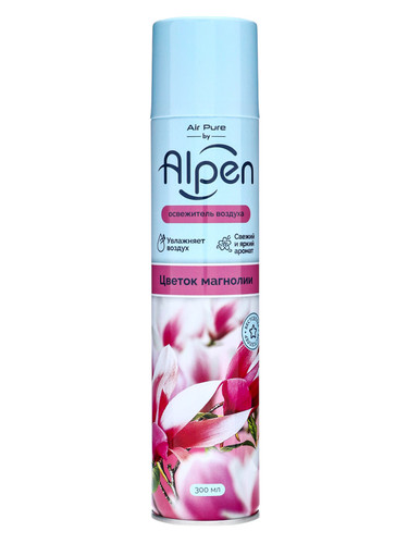 Alpen Освежитель воздуха Цветок магнолии 300мл 12 Alpen Освежитель воздуха Цветок магнолии 300мл (12.jpg