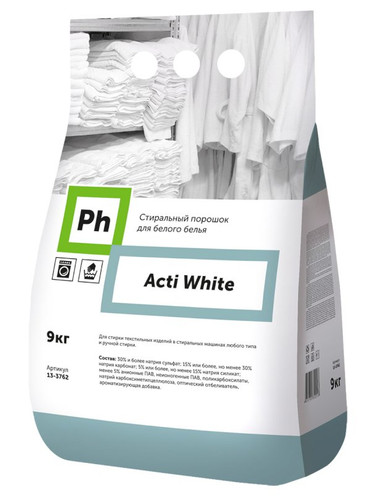 Ph Acti Color Стиральный порошок для белого белья 9кг 9кг.jpg