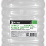 HADLEE Unisoap Antibact Neutral Мыло жидкое без запаха с антибактериальным эффектом без цвета 5л 4 7