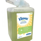 Kimberly Clark Мыло Клинекс пенное Люкс Фреш экстракт алоэ вераогурец 1л Мыло Клинекс пенное Люкс Фр