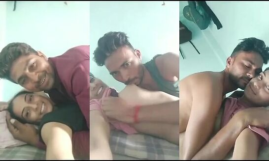 Exclusive Desi village girlfriend enjoying with lover