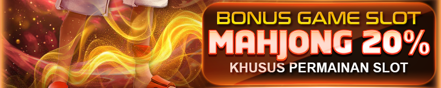 AROMA4D BONUS MAHJONG 20%