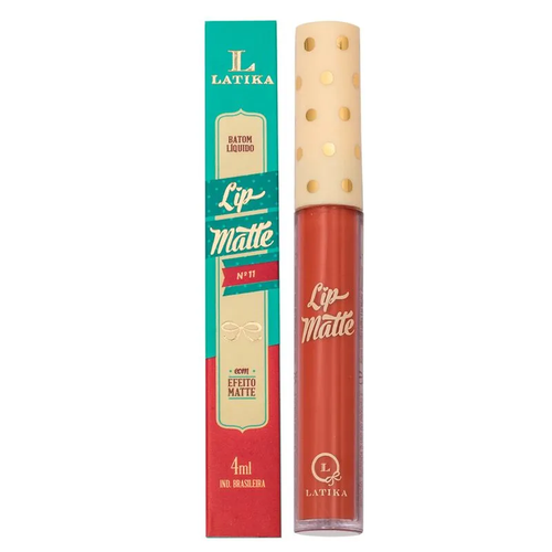 LIP MATTE LATIKA NO. 11 CORAL MATTE FRASCO 4 ML foto 2.png