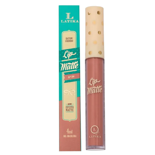 LIP MATTE LATIKA NO. 34 NUDE MATTEFRASCO 4 ML foto 2.png