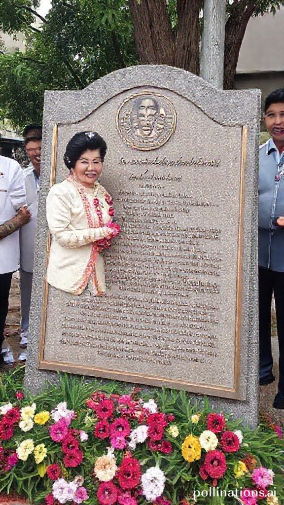 Former first lady Imelda Marcos honored at MMDA marker dedication