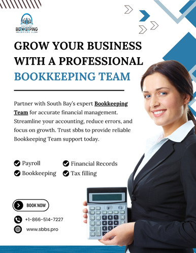 Partner with South Bay’s expert Bookkeeping Team for accurate financial management. Streamline your accounting, reduce errors, and focus on growth. Trust sbbs to provide reliable Bookkeeping Team support today.

http://sbbs.pro