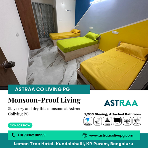 Monsoon comfort is here with Astraas well maintained interiors.