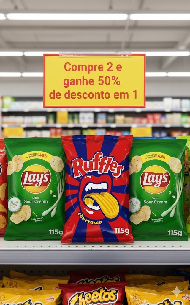 Compre 2 Chips e ganhe 50% de desconto em 1