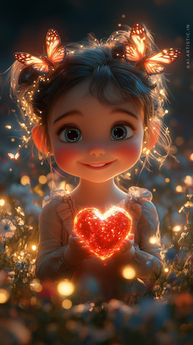 surajarts a cute little baby girl in 3d animation style smiling 2c048cb5 fcd5 4114 ba0e f967745062cf.jpg