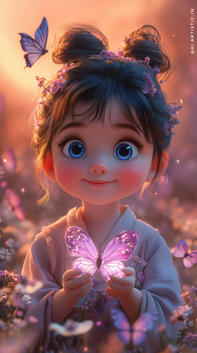 surajarts a cute little baby girl in 3d animation style smiling f0a5293a 5661 4357 b559 ee174981e1f5.jpg