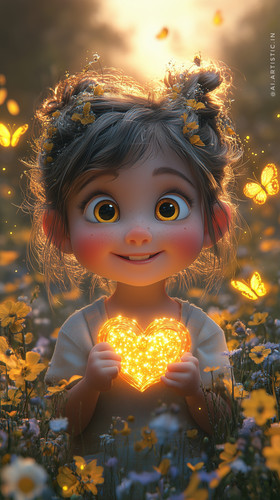 surajarts a cute little baby girl in 3d animation style smiling 579b12ff 4715 4023 afe8 b61e497dd59e.jpg