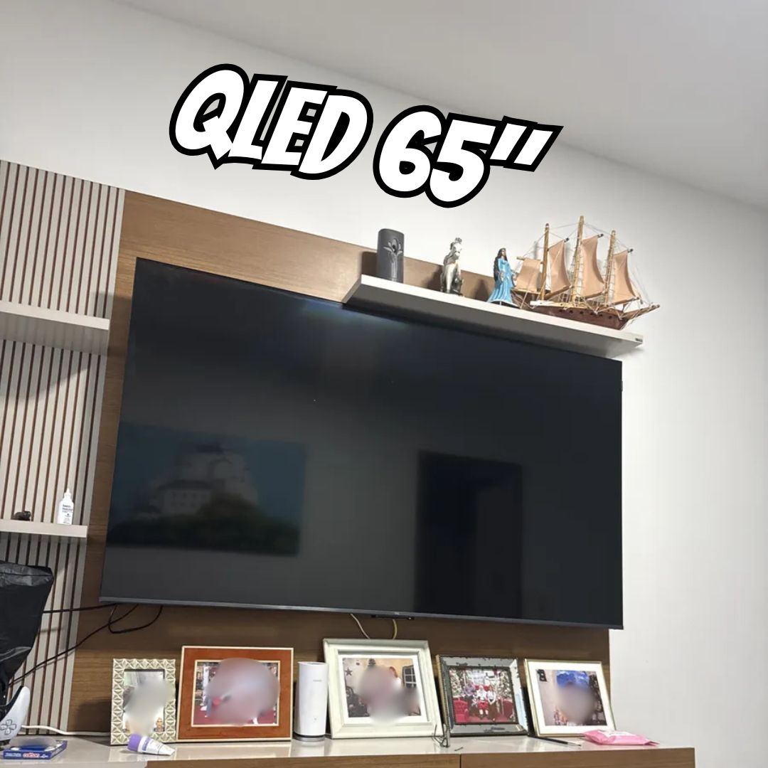 Smart TV TCL 65 Polegadas QLED 4K P8K WiFi Bluetooth Google TV 144Hz HDR10+ Dolby Atmos Vision 65P8K