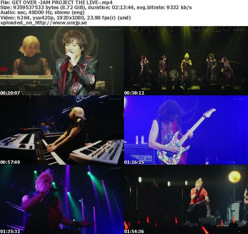 GET OVER JAM PROJECT THE LIVE s.jpg