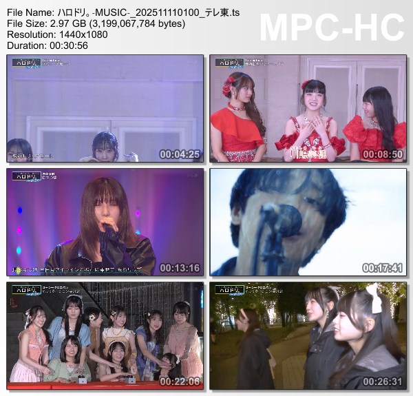 [TV-Variety] ハロドリ。- 2025.11.10