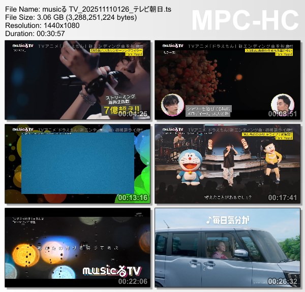 [TV-Variety] musicる TV – 2025.11.10