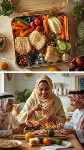 جدول وجبات مدرسية صحية