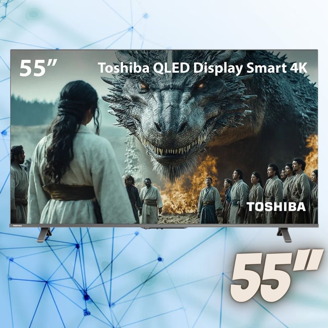 Smart Tv Qled 55 4k Toshiba Google Tv 3hdmi 2usb
