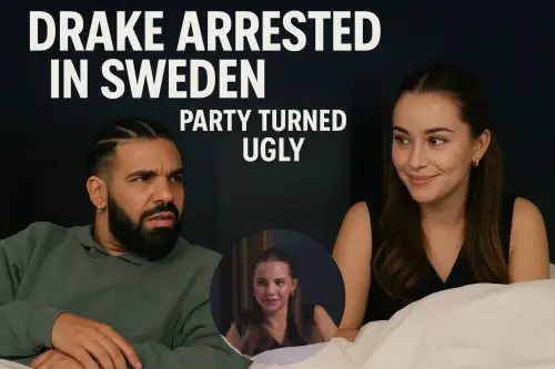 Drake says he got arrested in Sweden because he threw a private party.webp