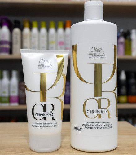 Kit Wella Oil Reflections Shampoo 1 L + Condicionador 200ml.jpg