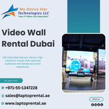Luxury Meets Tech: Video Wall Rental Dubai for Elite Events
