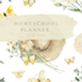 FTL Homeschool Planner 2025 2026 Garden Hat