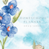 FTL Homeschool Planner 2025 2026 Blue Iris