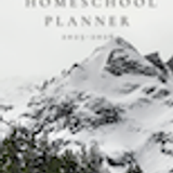 FTL Homeschool Planner 2025 2026 Snowy Mountain
