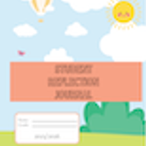 Student Reflection Journal 2025 2026 Happy Sky