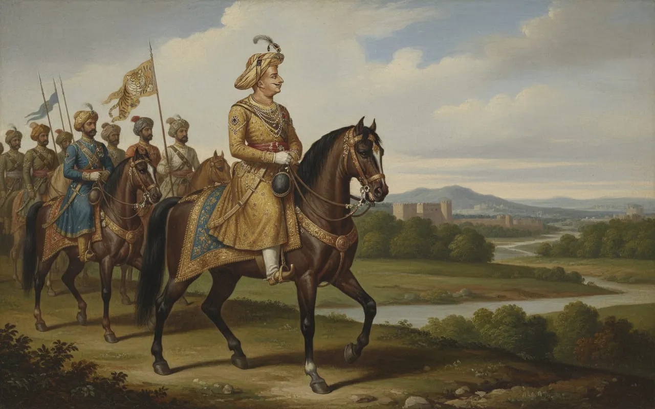 Tipu Sulthan and his companions , in Mysore Image 1