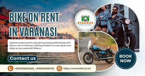Bike on rent in Varanasi.jpg