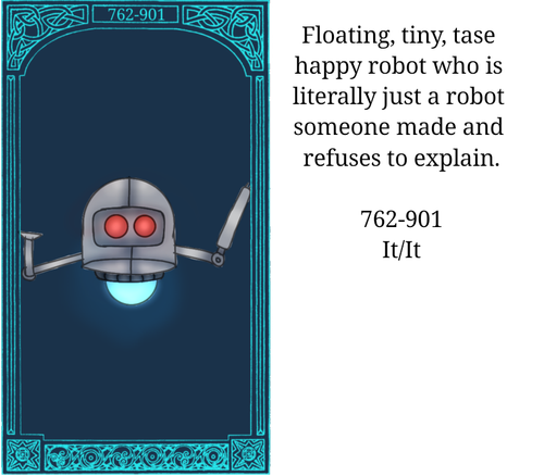 762-901 Card w/ Text