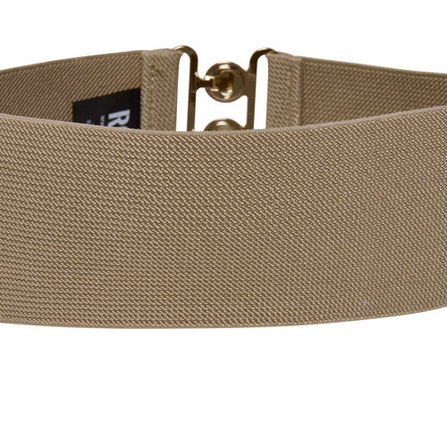 Ro Rox Nurse Belt Elasticated Stretch Belt Light Beige Gold 4.jpg