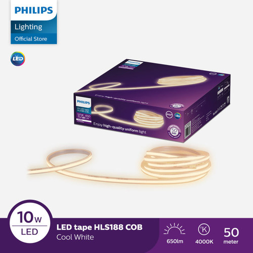 den led day trang tri philips hls188 cob 50m 10w m 840 650lm gm 220 240v anh sang trung tinh 4000k 5.jpg