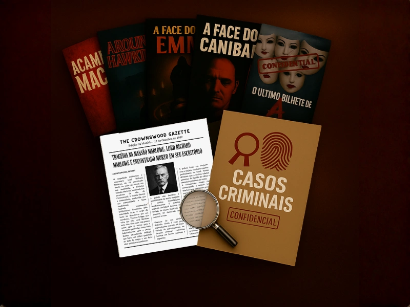 Escolha seu caso e acesse o Jogo