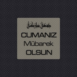 Cumanız Mübarek Olsun 261020250521 N116