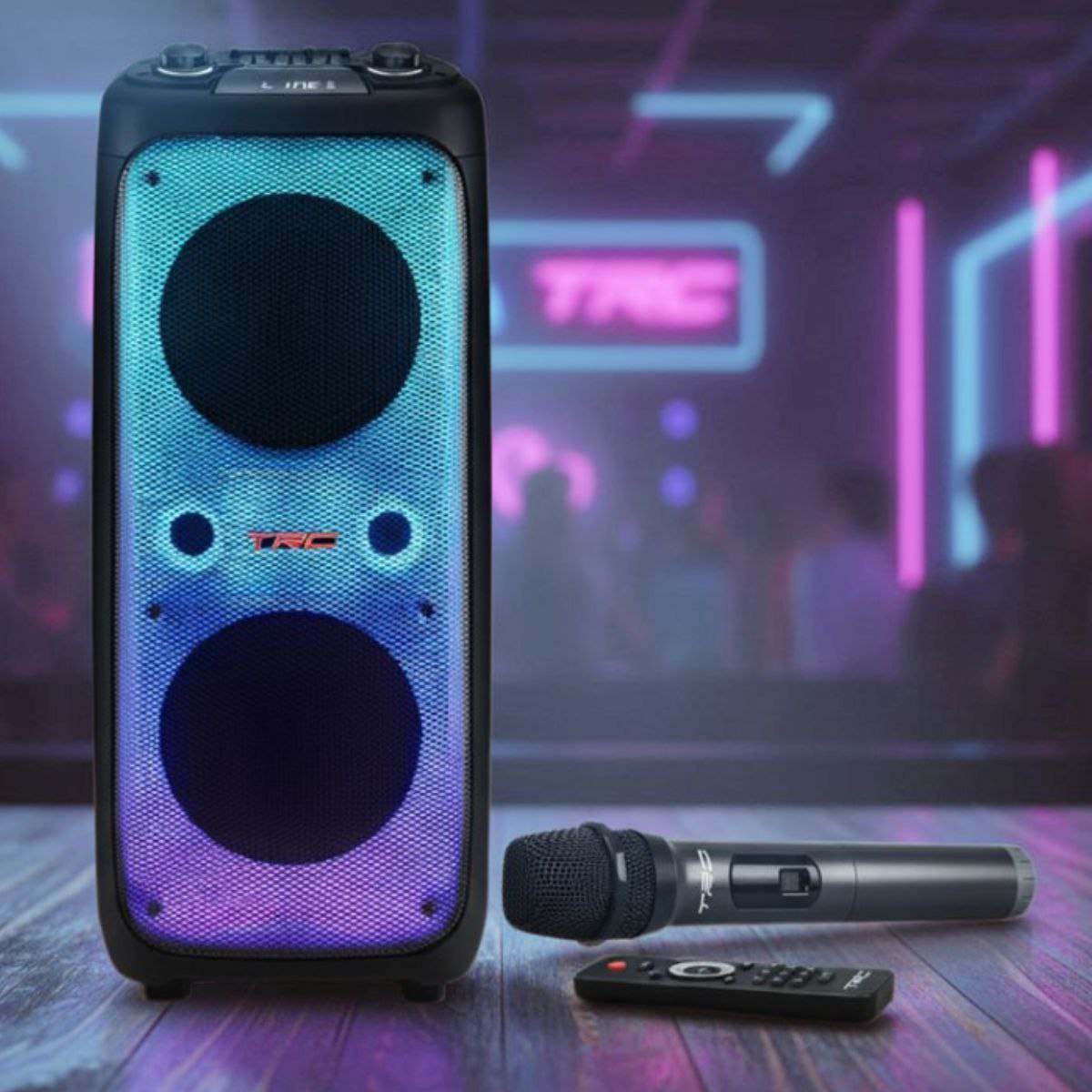 TRC Caixa de Som Amplificadora – 1700W de Potência CT 1700 TRC Caixa de Som Amplificadora – 1700W de Potência CT 1700