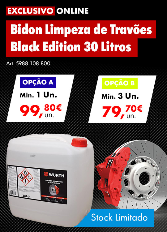 Bidon Limpeza de Travões Black Edition 30L