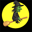 witch flying moon.gif