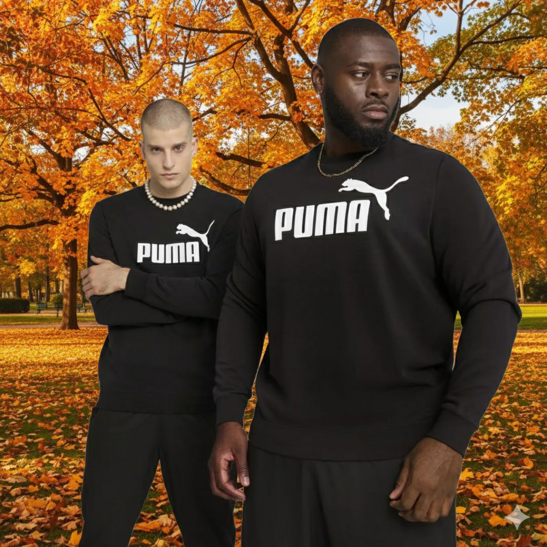 Blusa De Moletom Essentials No. 1 Logo Masculino Puma