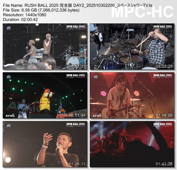 [TV-Variety] RUSH BALL 2025 完全版 DAY2 (SSTV 2025.10.30)