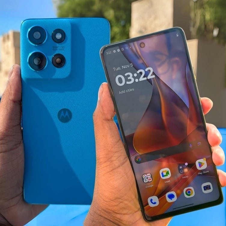 Smartphone Motorola Moto g75 5G 256GB 16GB Ram Boost 50MP Sony Camera com AI Ultrarresistencia militar