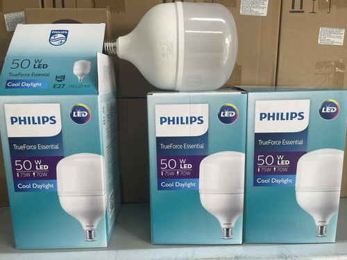 bong den ledbulb led tru philips tforce essential led hb mv 5klm 50w 865 e27 6500k t140 5000lm