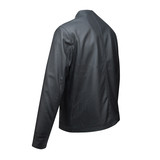 H391CPB GRIS cocodrilo porosus suave navy chamarra 03